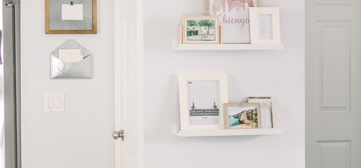 How to Wow Your Walls with a Picture Ledge Display