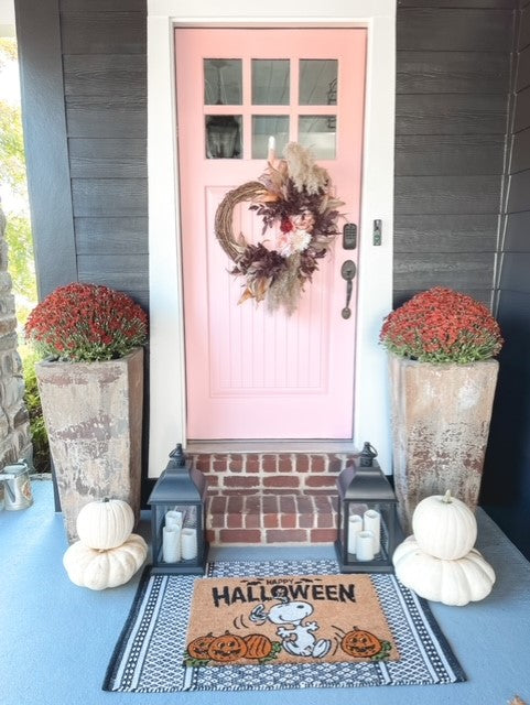 Not So Spooky Halloween Porch Old Time Pottery 