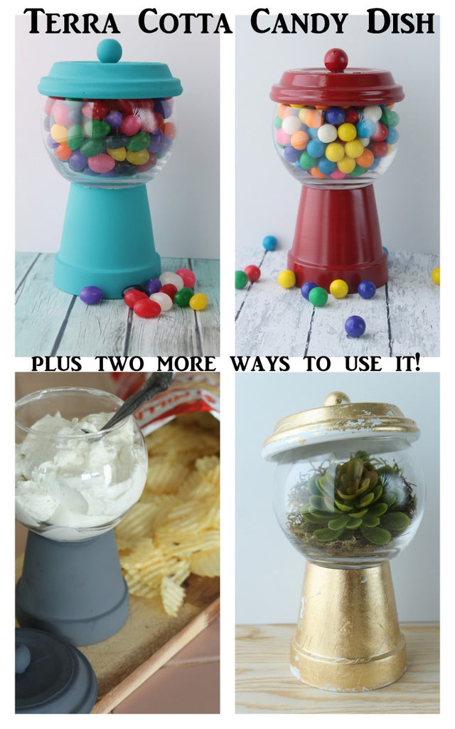 How to Make a Clay Terra Cotta Flower Pot Candy Dish: Step by Step  Instructions - HubPages