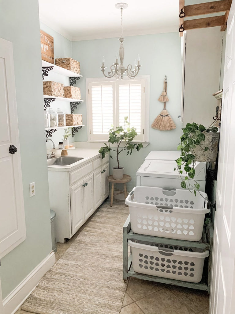 Laundry Room Organization Ideas – Old Time Pottery