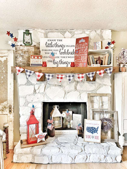 Fourth of July Decor on a Budget