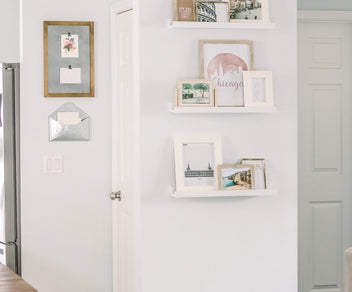 How to Wow Your Walls with a Picture Ledge Display