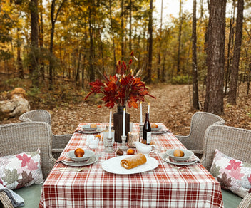 Woodland Thanksgiving Table