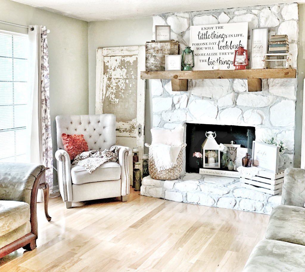 Living Room Refresh – Old Time Pottery