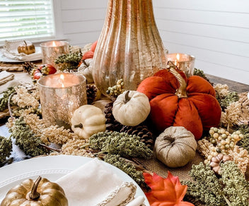 Create a Magazine-Worthy Fall Tablescape for $100