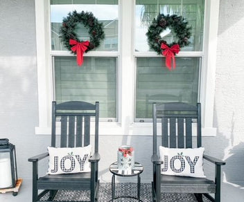 Festive & Fun Christmas Front Porch