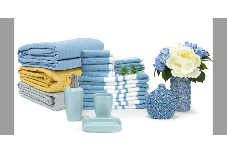 Bring color & comfort to your daily routines with OTP's bed & bath products.
